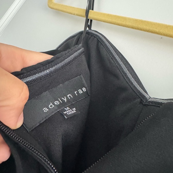 Adelyn Rae Black Ruffle-Detail Spaghetti Strap Dress - Picture 3 of 3